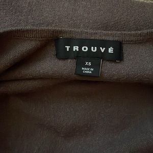 Trouve Scoop Back Sweater